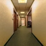 Soundproof and easy navigational dental office corridor